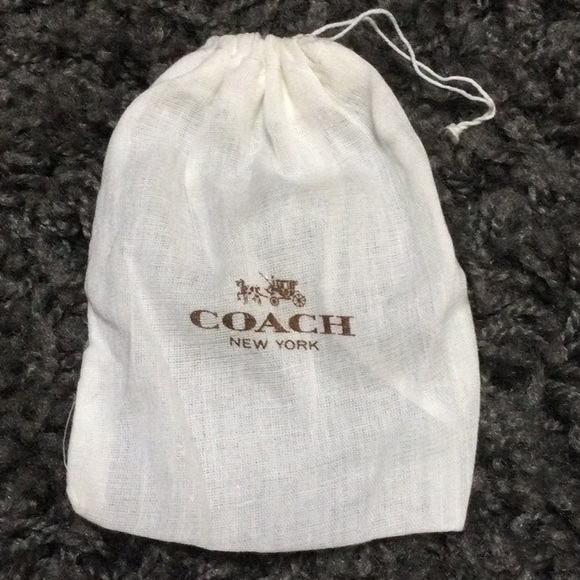 Coach Linen drawstring pouch - Picture 1 of 4